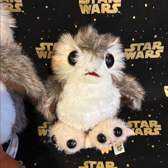 4 Star Wars Porgs Babies The Last Jedi Plush Set - Picture 2 of 8